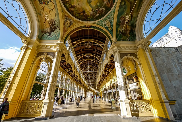architektura mariánských lázní